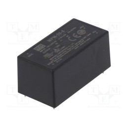 1 pcs x MEAN WELL - MPM-20-5 - Converter: AC/DC, 20W, 80÷264VAC, 5VDC, Iout: 4A, OUT: 1, 85%, PCB