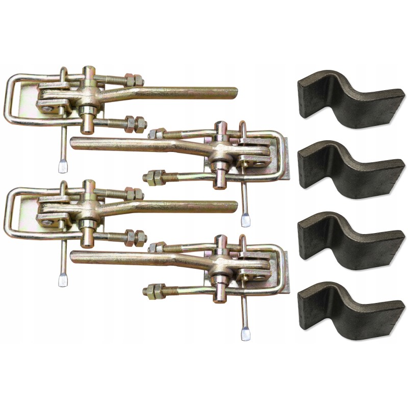 4x side lock 4x tongue clip PLD 35 d 47