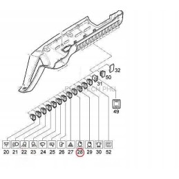 Exhaust gas firing switch 7915490605 lin