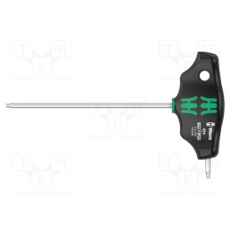 1 pcs x WERA - 5023330001 - Screwdriver, hex key, HEX 2mm, 400, Blade length: 100mm