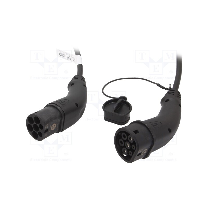 1 pcs x HARTING - 08914090107A0 - Cable: eMobility, 1x0.5mm2,3x6mm2, 250V, 7.2kW, IP44, 5m, 32A