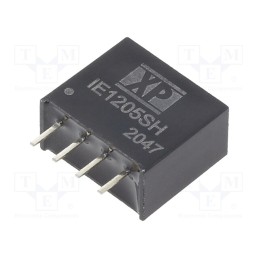 1 pcs x XP POWER - IE1205SH - Converter: DC/DC, 1W, Uin: 12V, Uout: 5VDC, Iout: 200mA, SIP, 150kHz
