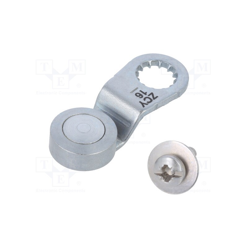 1 pcs x TELEMECANIQUE SENSORS - ZCY16 - Driving head, lever R 34,4mm, metallic roller 16mm