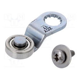 1 pcs x TELEMECANIQUE SENSORS - ZCY17 - Driving head, lever R 34,4mm, plastic roller Ø16mm