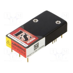1 pcs x XP POWER - FS10CT-12 - Converter: DC/DC, 10W, Uin: 12V, Uout: 0÷500VDC, Uout2: 0÷-500VDC