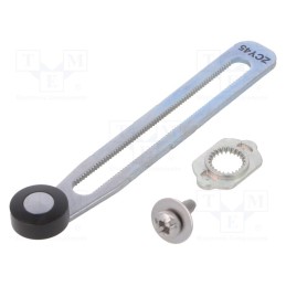 1 pcs x TELEMECANIQUE SENSORS - ZCY45 - Driving head, adjustable lever, roller, ZCE01,ZCE05