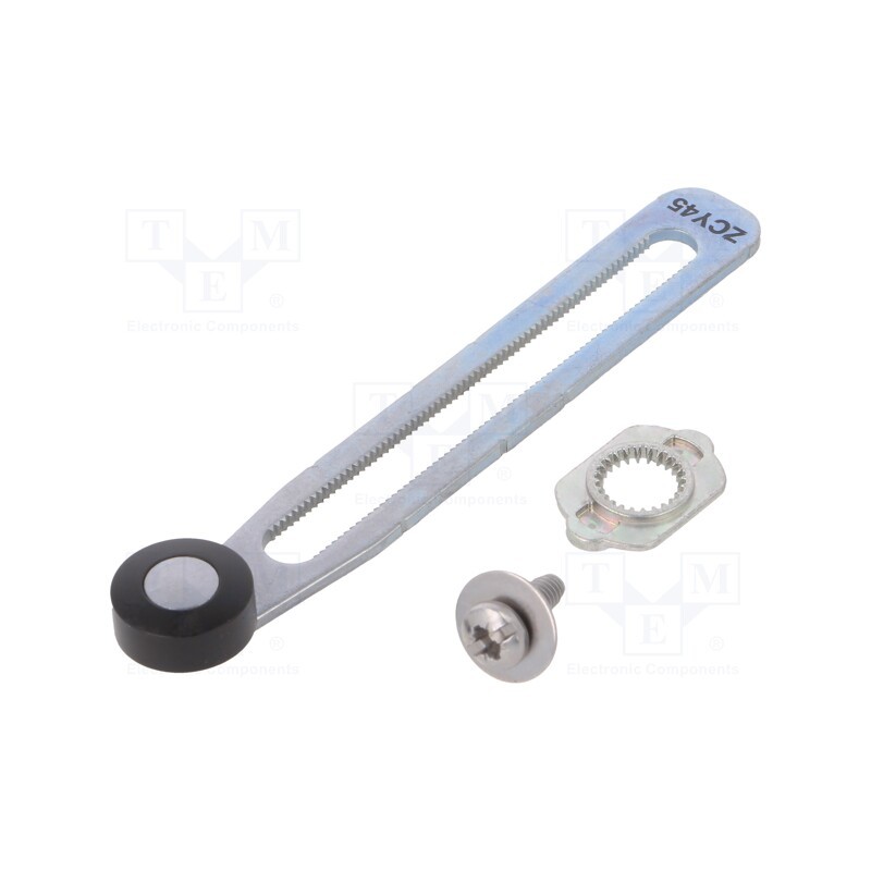 1 pcs x TELEMECANIQUE SENSORS - ZCY45 - Driving head, adjustable lever, roller, ZCE01,ZCE05