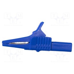 1 pcs x MUELLER ELECTRIC - BU-65-6 - Crocodile clip, 30A, 1kV, Grip capac: max.19mm, Overall len: 84mm
