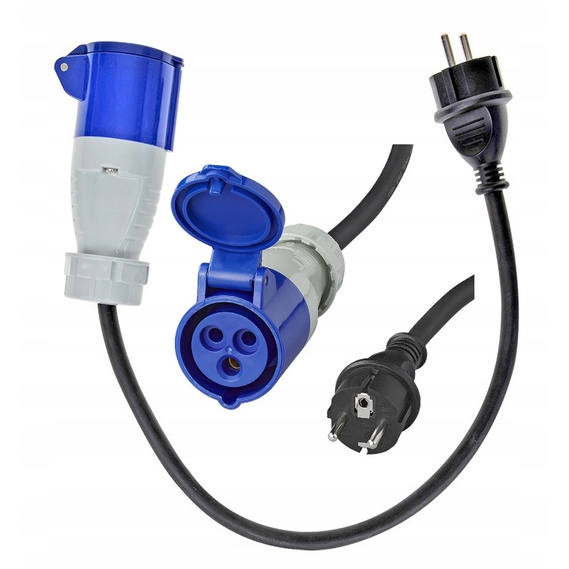 Adapter camping cee reduction plug