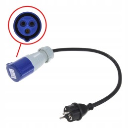 Adapter camping cee reduction plug