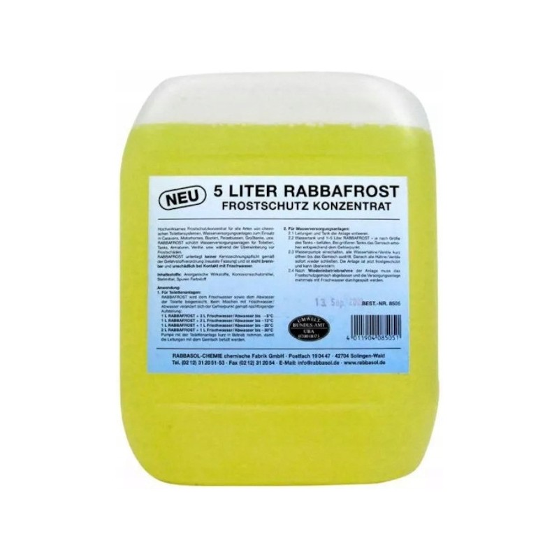 Rabbafrost water antifreeze 5l