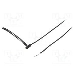 1 pcs x TEWA TEMPERATURE SENSORS - TT0P-PT100B-T105-1500 - Sensor: temperature, Pt100, 100Ω, cl.B, Body dim: 6x6x20mm, IP67