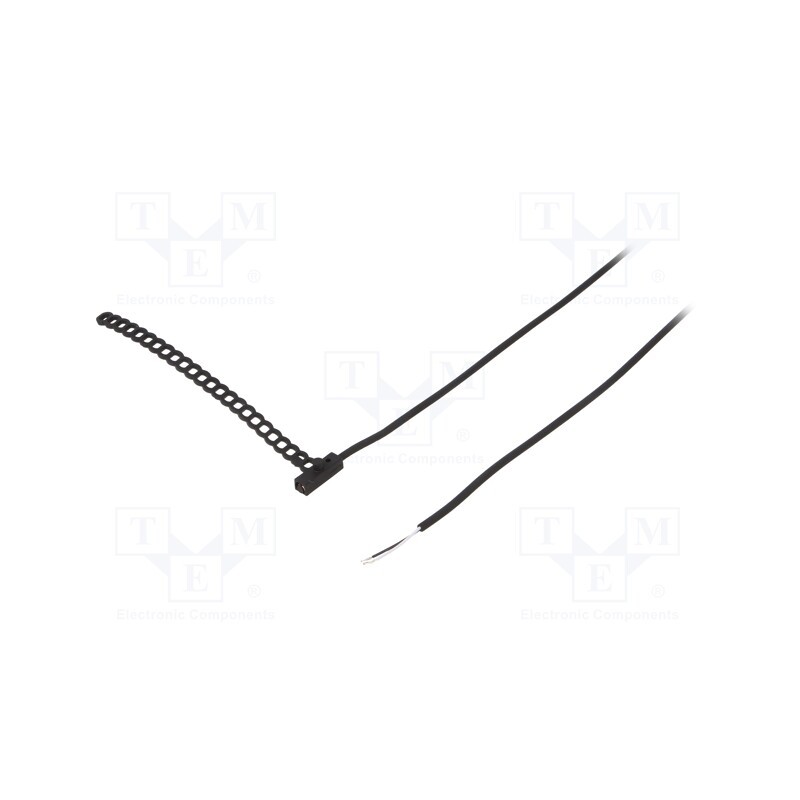 1 pcs x TEWA TEMPERATURE SENSORS - TT0P-PT100B-T105-1500 - Sensor: temperature, Pt100, 100Ω, cl.B, Body dim: 6x6x20mm, IP67