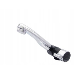 London cold water faucet, black chrome comet