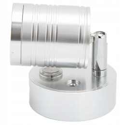 LED lamp 10 30v 3 in silver housing