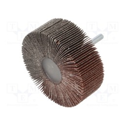 1 pcs x PG PROFESSIONAL - RG.067 - Wheel, Granularity: 80, Mounting: rod 6mm, with lever, Ø80x30mm