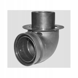 Truma insulating elbow for a camper