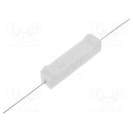 10 pcs x ROYAL OHM - PRWAAWJW22JB00 - Resistor: wire-wound, cement, THT, 2.2Ω, 10W, ±5%, 10x9x49mm