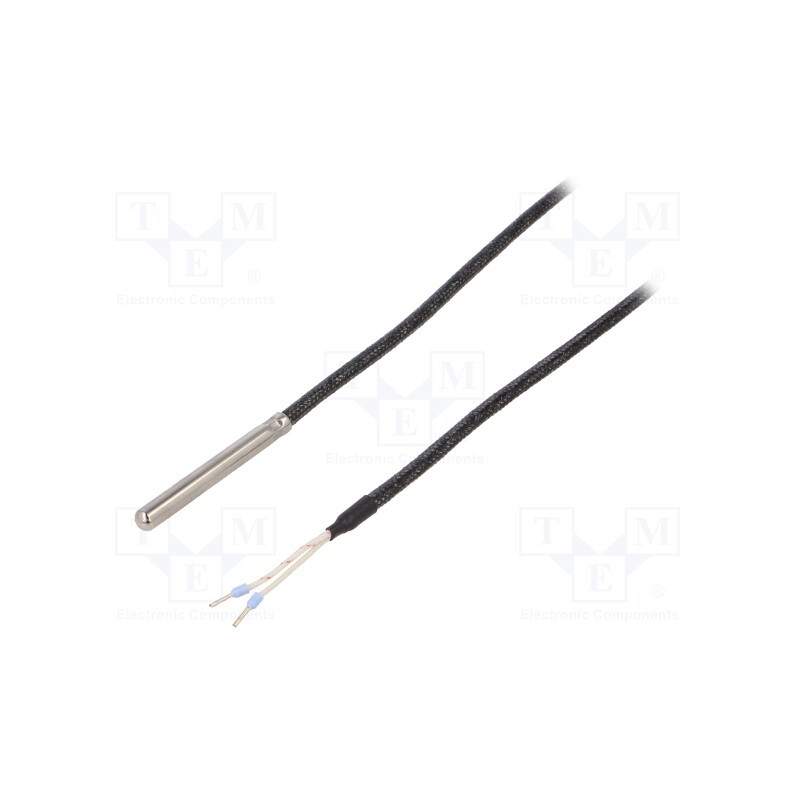 1 pcs x TEWA TEMPERATURE SENSORS - TT4-2023 - Sensor: temperature, Pt1000, 1kΩ, cl.B, Body dim: Ø6x50mm, Len: 1.5m