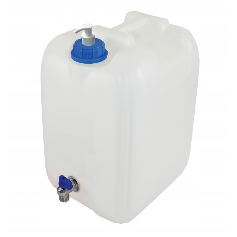 Water bank container with dispenser, 20 liters