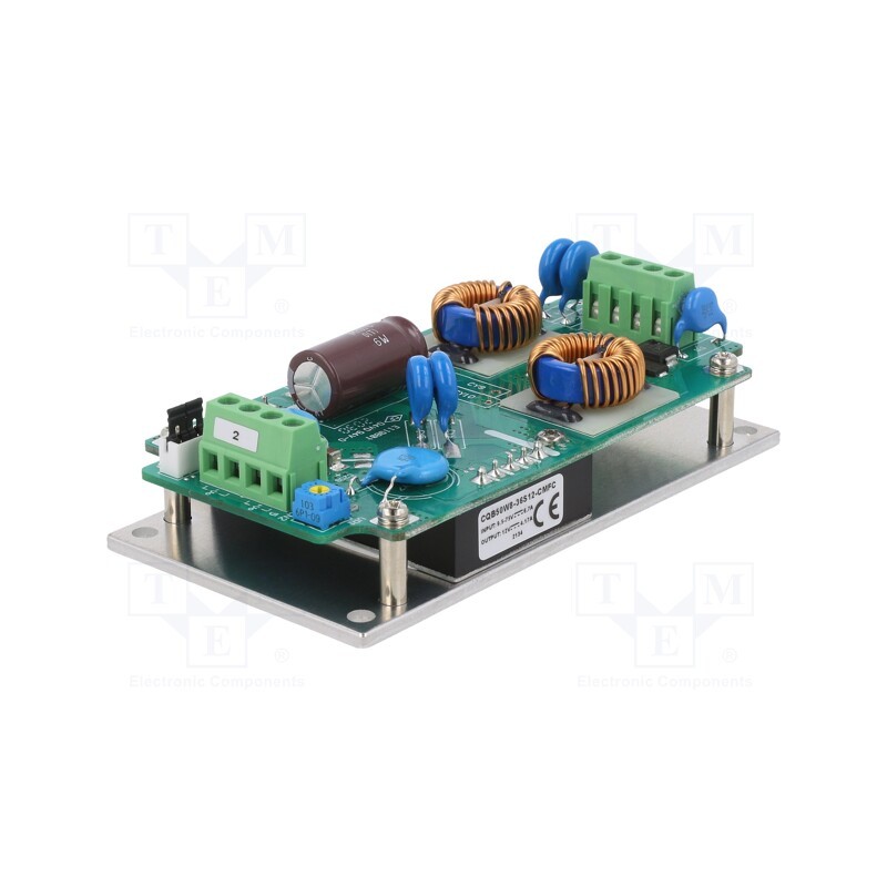 1 pcs x CINCON - CQB50W8-36S12-CMFC - Converter: DC/DC, 50W, Uin: 9.5÷75V, Uout: 12VDC, Iout: 4.17A, 200kHz