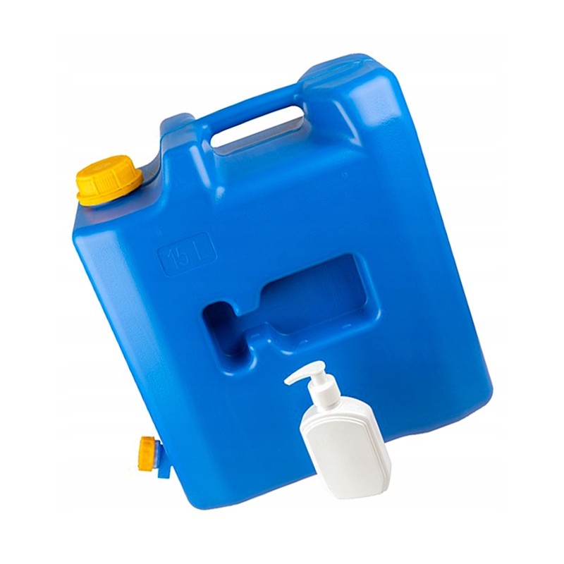 15l water container with valve, soap dispenser f5n50