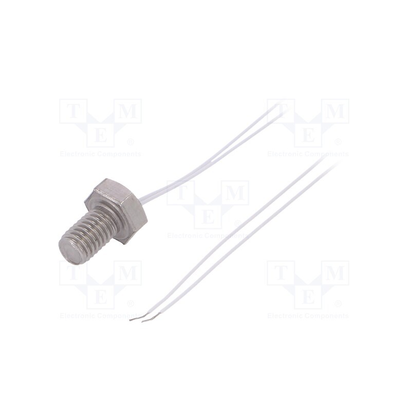 1 pcs x TEWA TEMPERATURE SENSORS - TT4-2250 - Sensor: temperature, Pt100, 100Ω, cl.B, Body dim: Ø8x17mm, M8