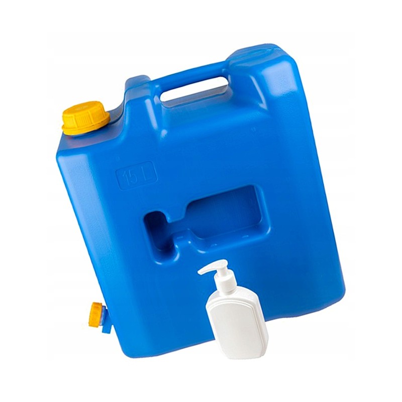 15l water container with valve, soap dispenser K4R95