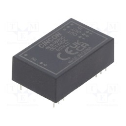 1 pcs x CINCON - EC3A11 - Converter: DC/DC, 3W, Uin: 9÷18V, Uout: 5VDC, Iout: 600mA, DIP24, THT