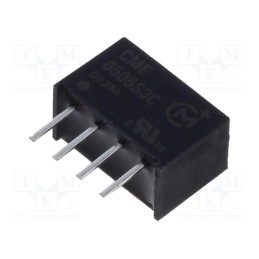 1 pcs x Murata Power Solutions - CME0505S3C - Converter: DC/DC, 0.75W, Uin: 4.5÷5.5V, Uout: 5VDC, Iout: 150mA, SIP