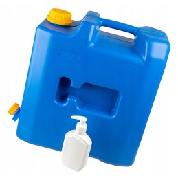 15l water container with valve, soap dispenser o9s80