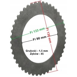 Steel disc 6855 020006