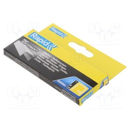 1 pcg x RAPID - 11825725 - Staples, 4mm, 2500pcs, TYP 13