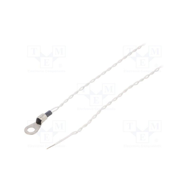 1 pcs x TEWA TEMPERATURE SENSORS - TT4M-10KC3-T125-M5-500 - Sensor: temperature, NTC, 10kΩ, -40÷125°C, 0.5m, Leads: lead x2