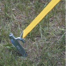 Stormytie down yellow fiamma belt