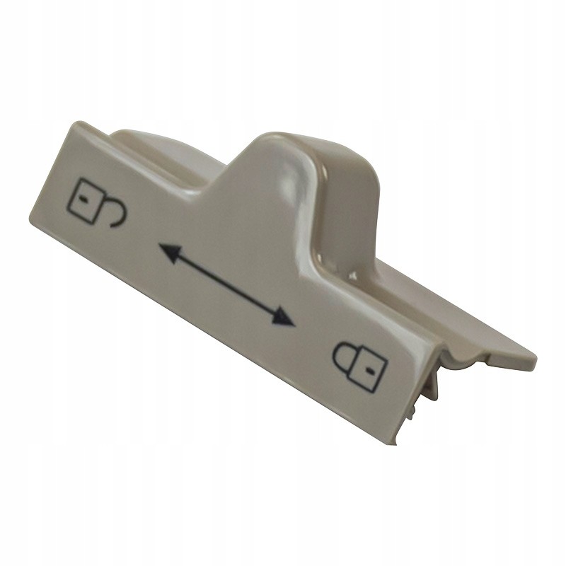 Dometic sliding refrigerator door lock