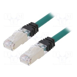 1 pcs x PANDUIT - STP6X0.5MGR - Patch cord, S/FTP,TX6A™ 10Gig, 6a, stranded, Cu, LSZH, green, 0.5m