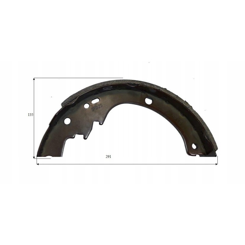 Brake shoe forklift toyota 5 6 7 8