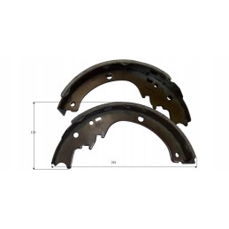 Brake shoe forklift toyota 5 6 7 8