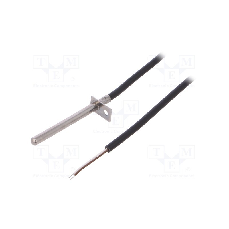 1 pcs x TEWA TEMPERATURE SENSORS - TT4-PT1000B-T105-OM55-1500 - Sensor: temperature, Pt1000, 1000Ω, cl.B, Body dim: Ø6x73mm