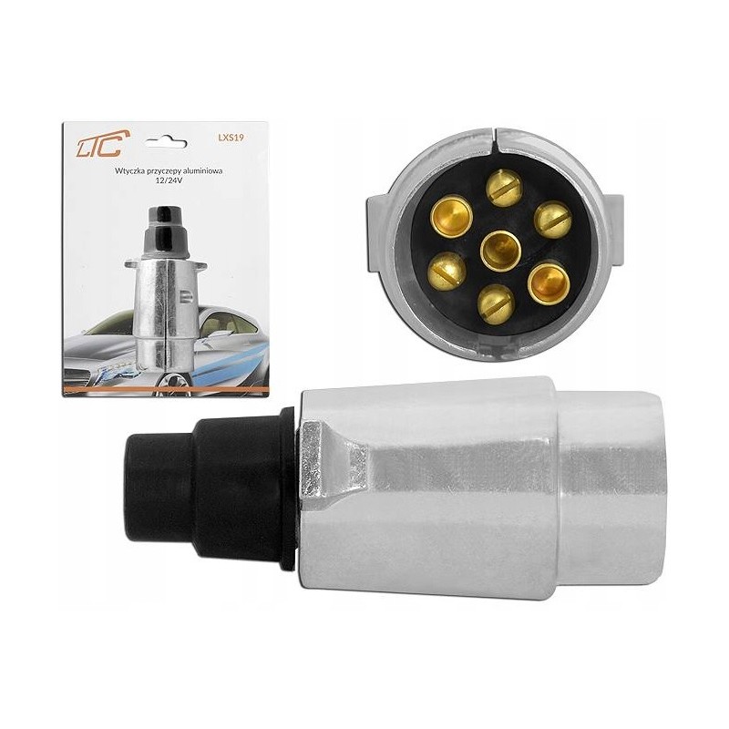 Aluminum trailer plug power plug