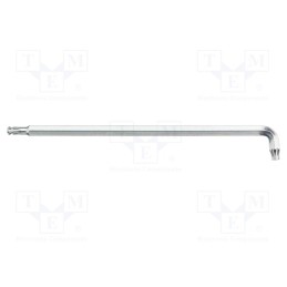 1 pcs x WIHA - 40975 - Wrench, spherical,Torx®, TX27, Overall len: 176mm