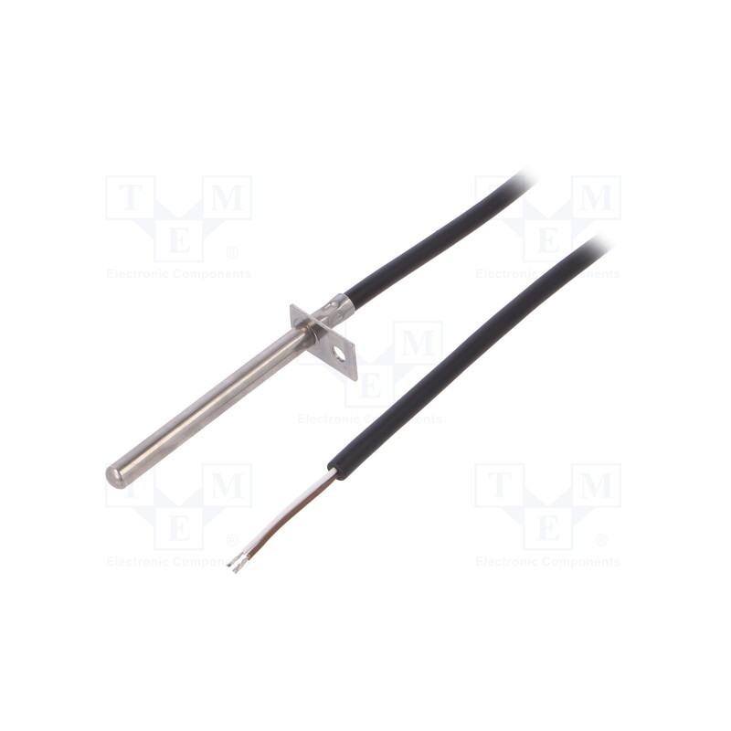1 pcs x TEWA TEMPERATURE SENSORS - TT4-PT100B-T105-OM55-1500 - Sensor: temperature, Pt100, 100Ω, cl.B, Body dim: Ø6x73mm, Len: 1