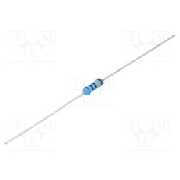 10 pcs x VISHAY - MBB02070C1004FC100 - Resistor: metal film, THT, 1MΩ, 600mW, ±1%, Ø2.5x6.5mm, -55÷155°C