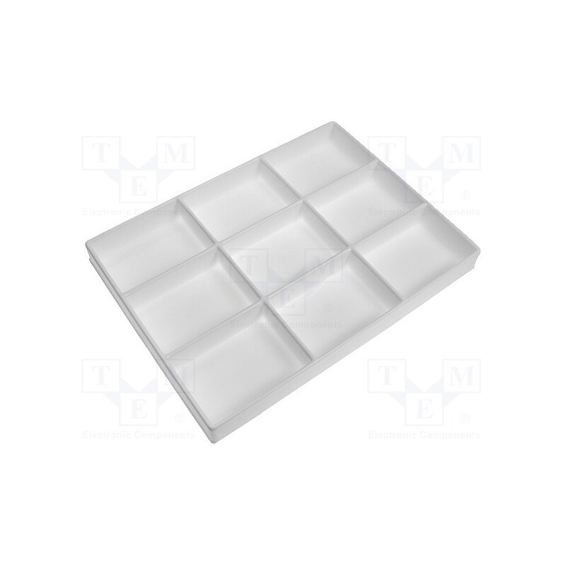 1 pcs x LICEFA - TE9S - Insert, A1-2/6BUNT,SK731, Kit: insert with 9 compartments