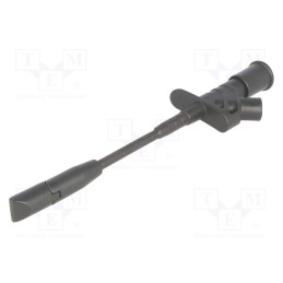1 pcs x AXIOMET - AX-CP-04-B - Clip-on probe, with puncturing point, 10A, black, 4mm