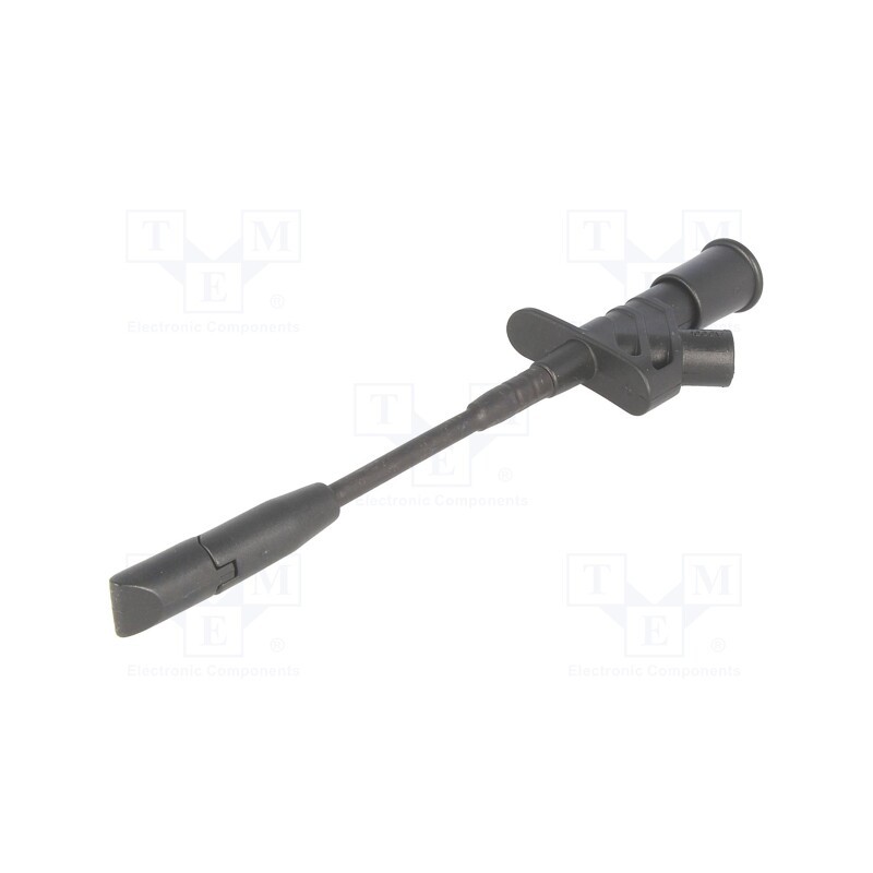 1 pcs x AXIOMET - AX-CP-04-B - Clip-on probe, with puncturing point, 10A, black, 4mm
