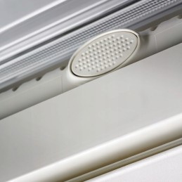 Midi Heki style roof window 700x500 with crank and forced circulation dome