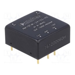 1 pcs x AIMTEC - AM10CW-2412S-NZ - Converter: DC/DC, 10W, Uin: 9÷36V, Uout: 12VDC, Iout: 0.83A, 1'x1'