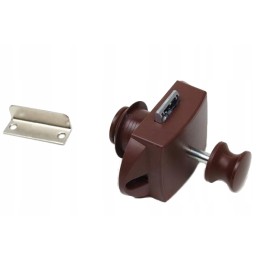 Bathroom lock, toilet, double-sided push buttons